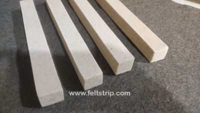 hard felt strip